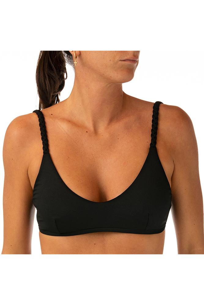 MIX REGGISENO BRASSIERE DONNA NERO BABYTR NERO BE BEACH